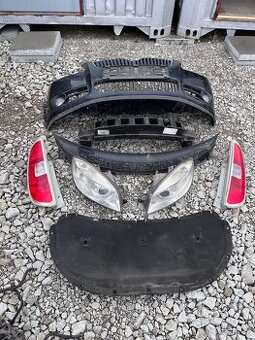 Škoda Fabia 2,Roomster predne svetla, stena, chladiče,spätne