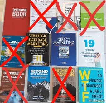 Predám väčšinou nové nečítané knihy za výhodné ceny