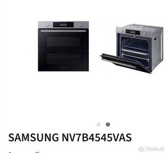 Predám vstavanú rúru Samsung NV7B4545VAS – výborný stav
