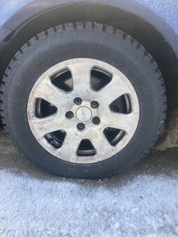 Hlinikove disky 5x112r15, pneu 195/65 R15 Vranik