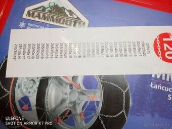 Snehové reťaze MMT E9/120