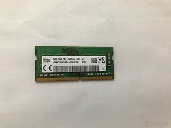 Pamat ram do nt. 16 GB ddr4 HYNIX 3200mhz.