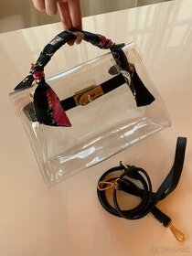 Luxusná transparentná kabelka