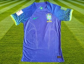 Brazília modrý hráčsky dres World Cup slimfit