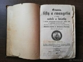 Čítania, listy a evanjelia na wssetky nedele a swiatky 1877