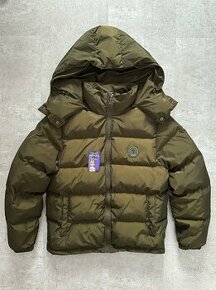 Trapstar Irongate Hooded Puffer Jacket Olive Green - 1