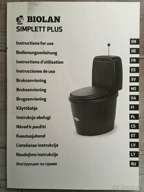 Bio separačná Toaleta WC zľava 450 - 1