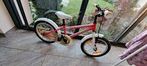 Detský bicykel 16" plus pomocné kolieska