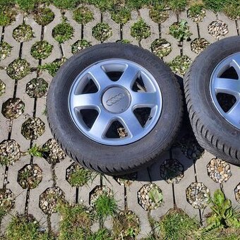 predám elektroni s pneu 5x100r15,celoročné