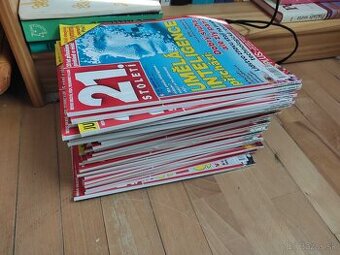 Predám 34ks časopisov 21století (rok 2020-2023)