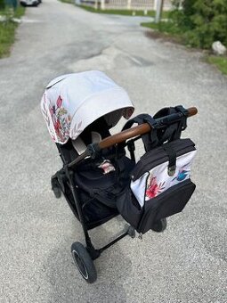 Športový kočík Kinderkraft All Road - BIRD PATTERN