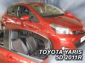 Deflektory - protiprievanové plexi Toyota Yaris 5D 2011 - 20