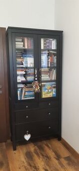 Hemnes IKEA vitrína/knižnica