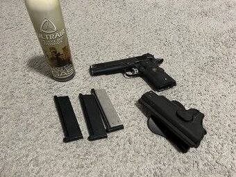 Predám airsoftovú pištoľ WE 1911