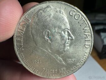 100 Korún Republika Československa Gottwald 1951
