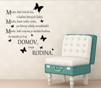 Nálepky na stenu - Citáty