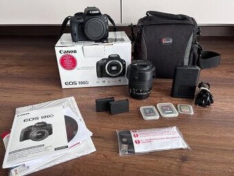 Canon EOS 100D + prislusenstvo