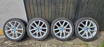 Predám sadu diskov BORBET N s pneumatikami 225/40 R18 92Y