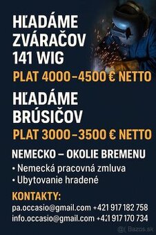 Zvárači 141 a Brúsiči - Nemecko