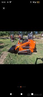 Ponúkam služby mini nakladačom