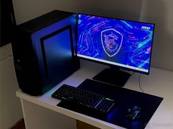 Herný PC +monitor,klávesnica,myš