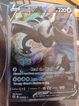 Pokémon karta Lugia V silver tempest