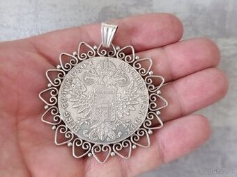 Tolar Marie Terezie(zřejmě novorazba),  PUNC, AG, STRIBRO