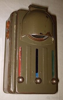 Vojenská baterka 3 farebná ČSLA plechová Army