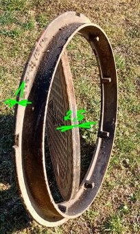 Predám kompletnú kvalitnú liatinovú kanálovú vpusť - 1