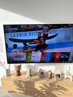 TV LG 65 sk 9500 plu otočný držiak na stenu v cene - 1