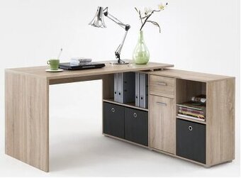 Predám písací stôl s regálom