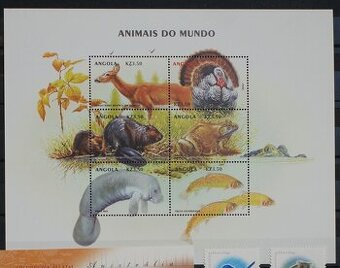 Poštové známky - Fauna 1054 - neopečiatkované