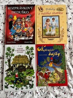 Detské knihy – rozprávky a bájky