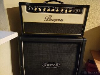 Lampová gitarová hlavaBugera+repro box