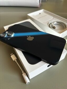 Apple iPhone 13 128GB Midnight – TOP stav 100%