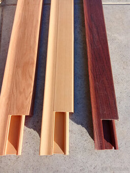 Predám soklové lišty plastové