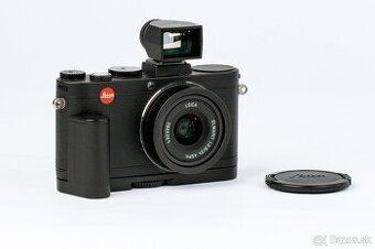 Leica X2 + Grip + hľadáčik + redukcie na filtre 49 a 58