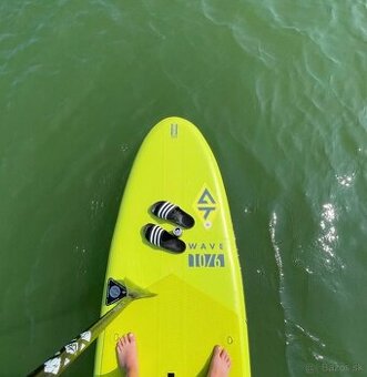Paddleboard aquatone wave