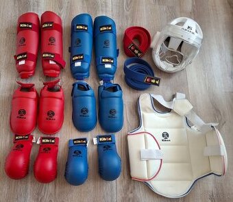 Kompletná súprava chráničov na karate M/L
