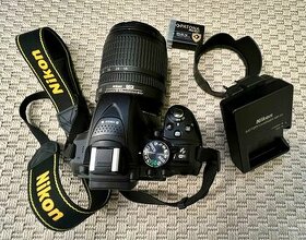 Nikon D5300+objektivy+brašna