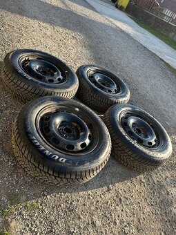 Zimné kolesá 195/65R15 -ako nové 4ks