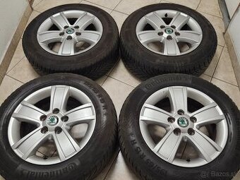 zimné 15" ŠKODA (5x112), Continental