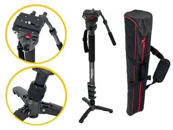Profesionálny hliníkový video-foto monopod FTX 50A