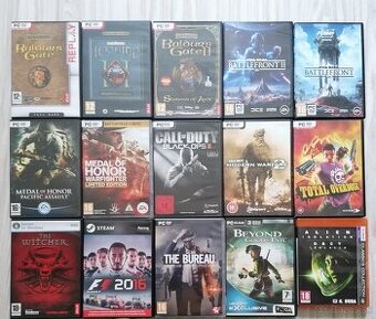 PC DVD Hry