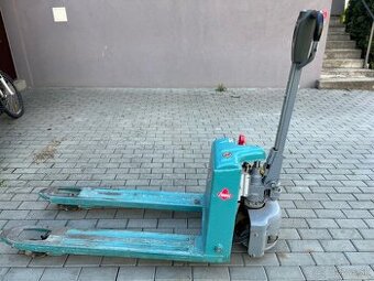 Ručne vedený elektrický paletový vozík 1,3 Ton