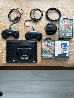 Sega Mega Drive Model 1601-18 (PAL verzia, originál)