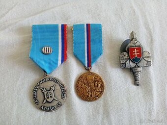 Predám slovenské medaile