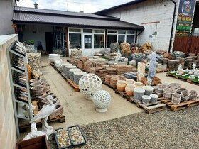 OKRASNÉ DEKORATÍVNE KAMENE-SOCHY-KVETINÁČE EKOSPOL Vranov