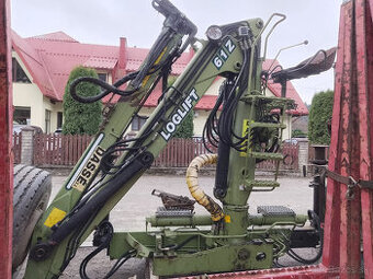 hydraulicka ruka Palfinger Loglift 61Z71 lesovoz kovošrot