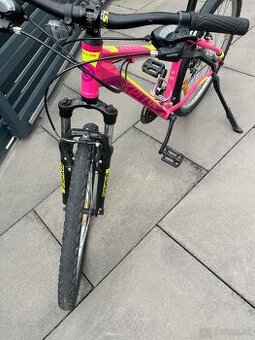 Ruzovy bicykel